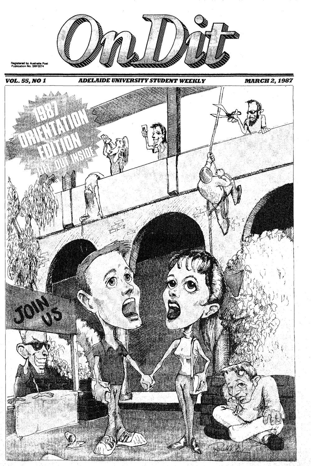 On Dit. Volume 55, Issue 1