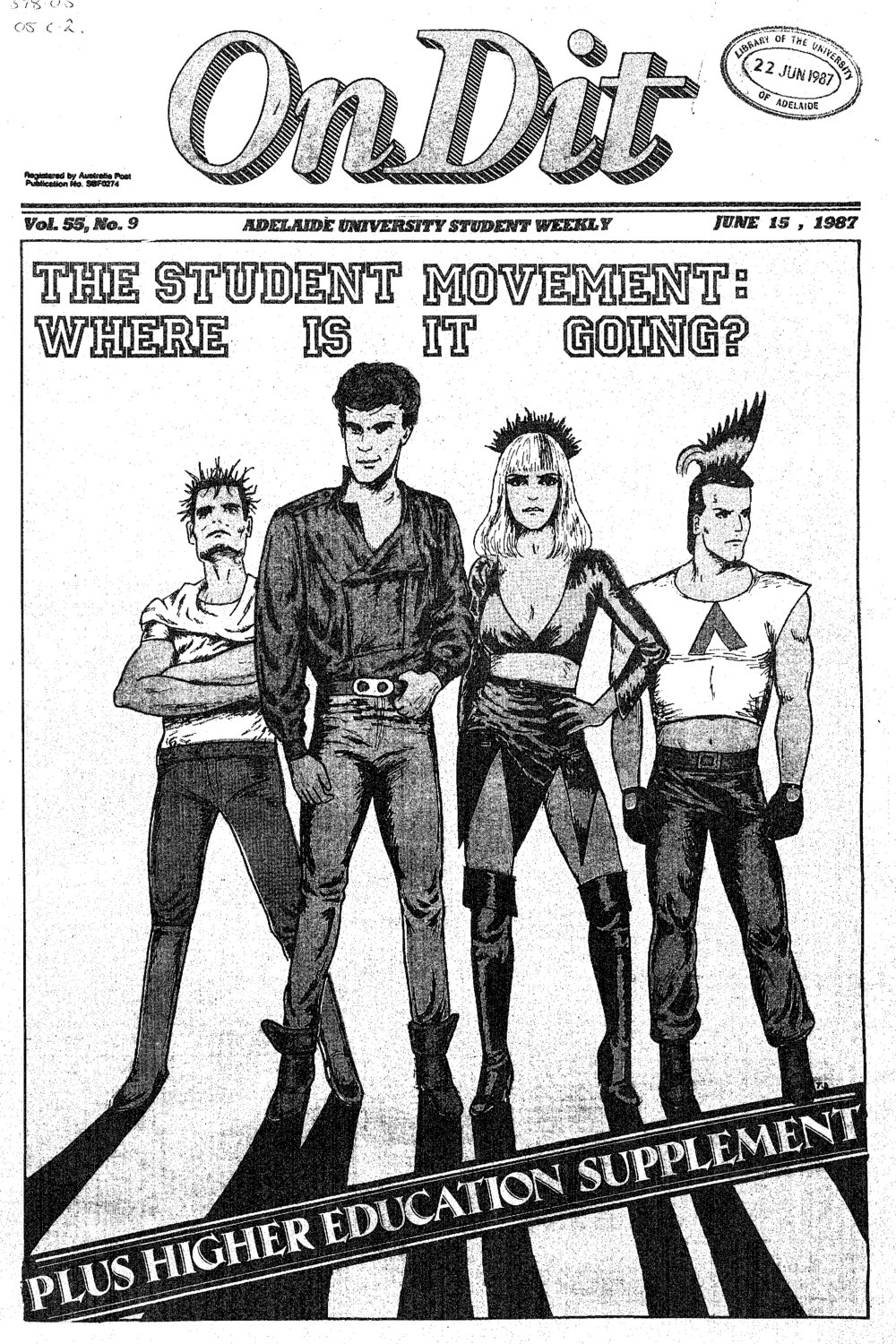 On Dit. Volume 55, Issue 9