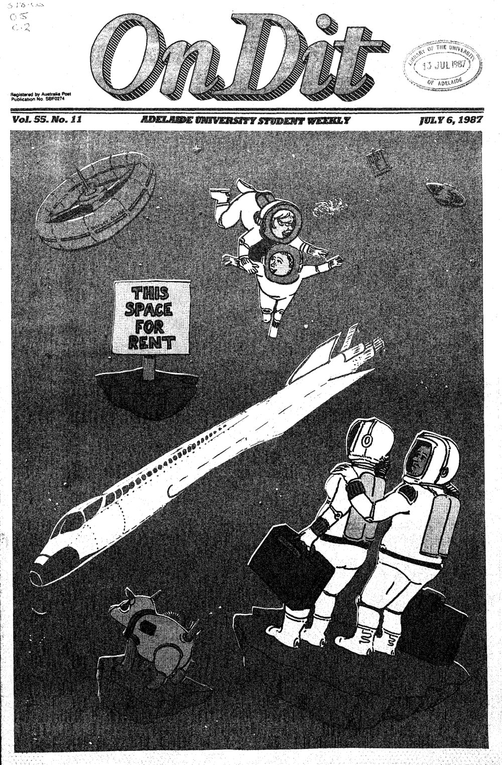 On Dit. Volume 55, Issue 11