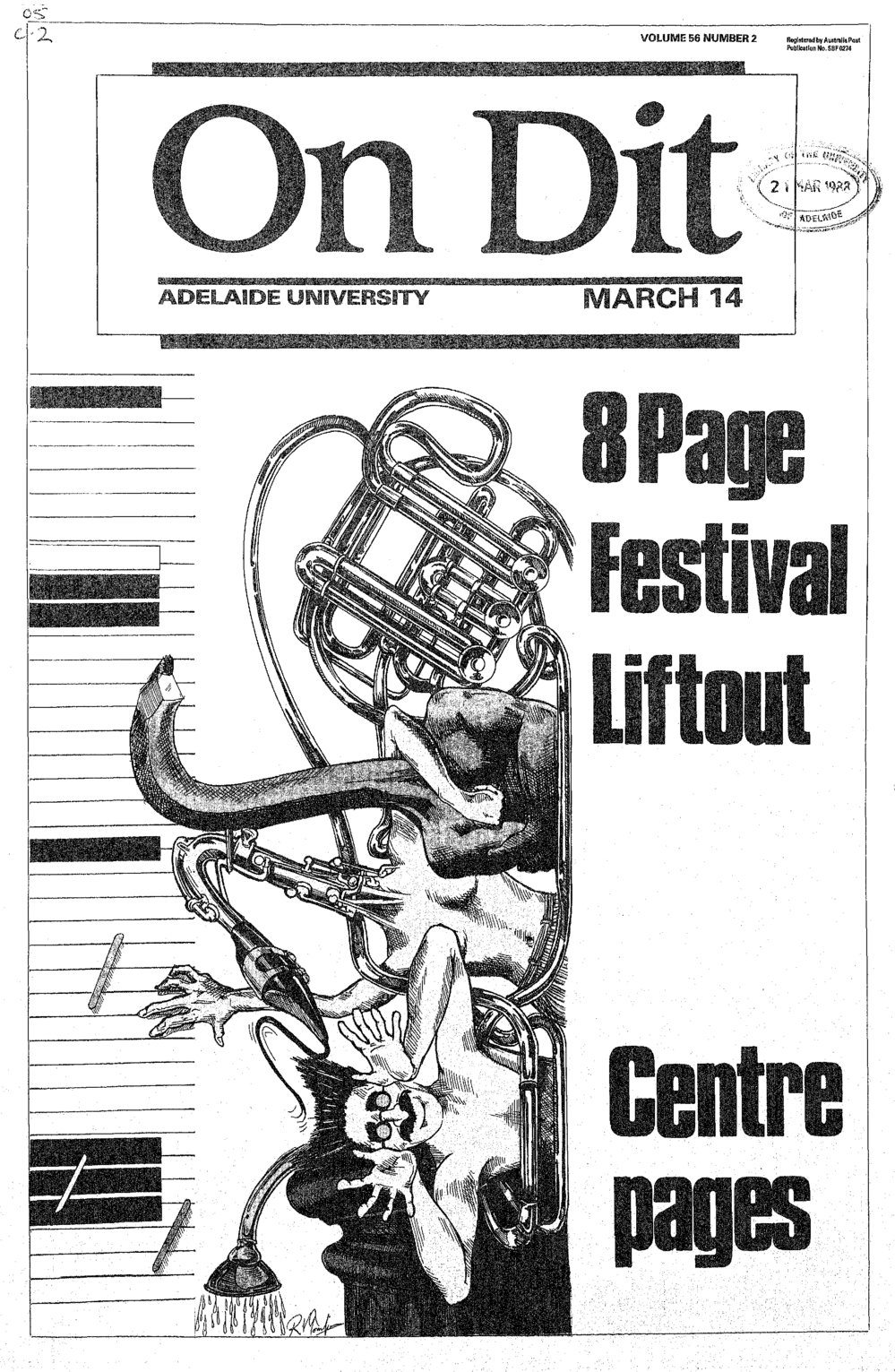 On Dit. Volume 56, Issue 2