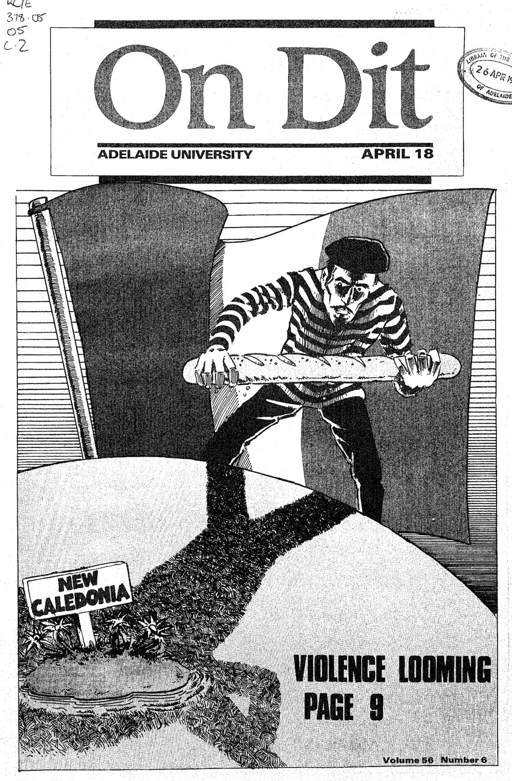 On Dit. Volume 56, Issue 6