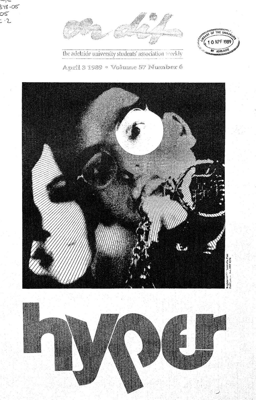 On Dit. Volume 57, Issue 6