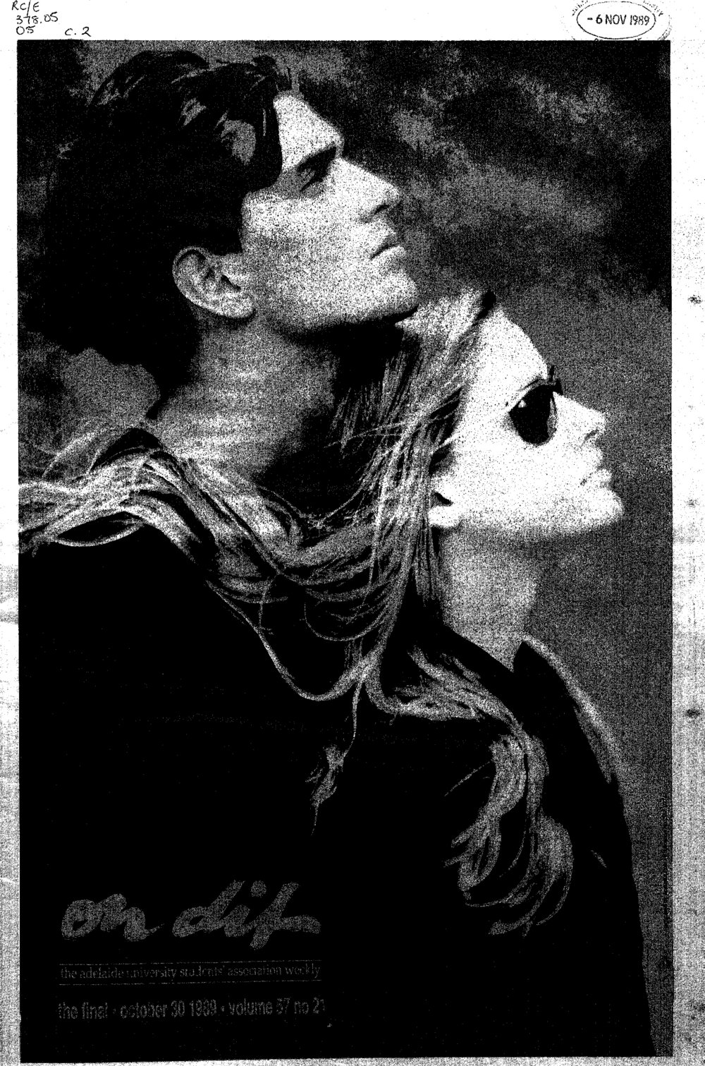 On Dit. Volume 57, Issue 21