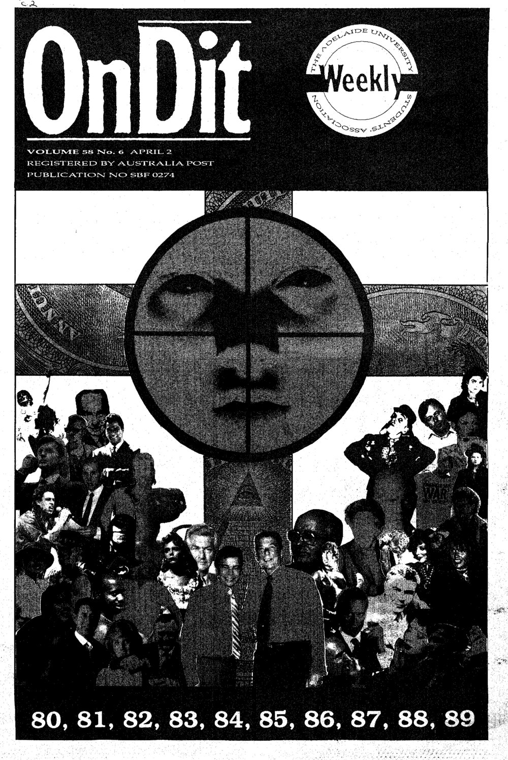 On Dit. Volume 58, Issue 6