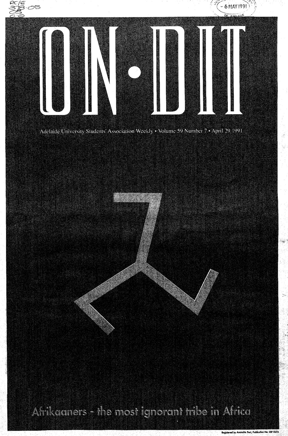 On Dit. Volume 59, Issue 7