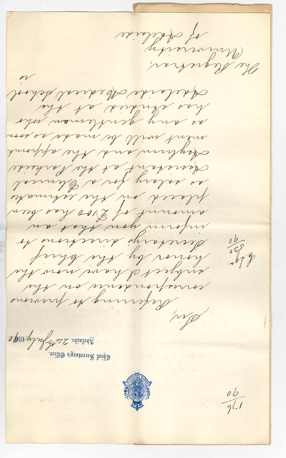 Lionel Henry Sholl - Under Secretary - Amount on estimates for Clinical Assistant at Parkside Asylum