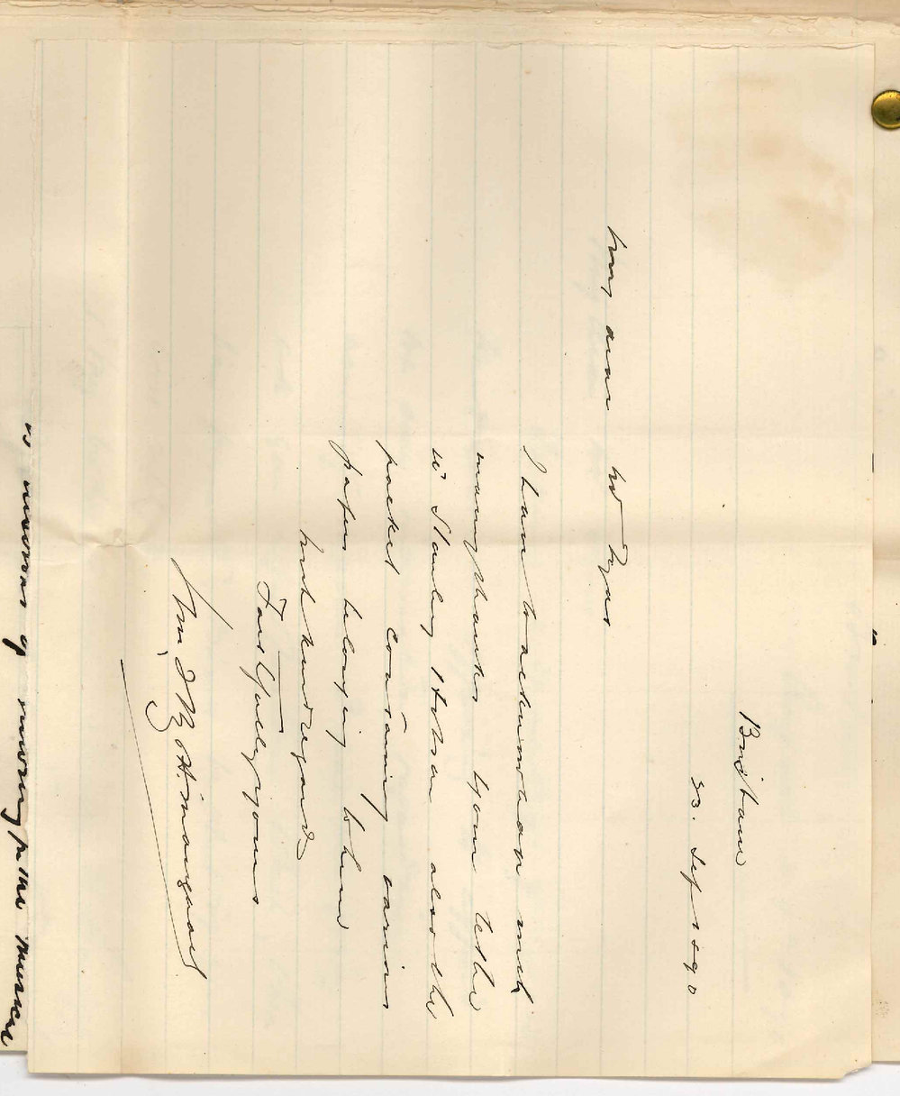 W J Ryott Maughan - Brisbane - Information concerning the Bachelor of Music Course