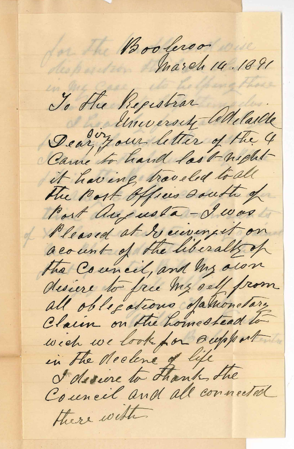 William Lewis - Booleroo - Pays &pound;100 off Mortgage