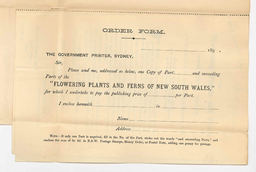 Charles Potter - Government Printer Sydney - Flowering Plants and Ferns of NSW