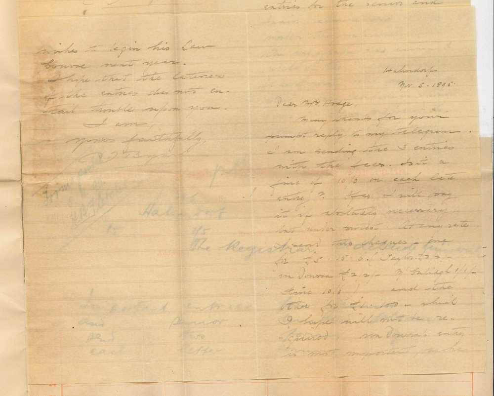 Douglas John Byard - Hahndorf College - Late entries for Junior and Senior Public Exams