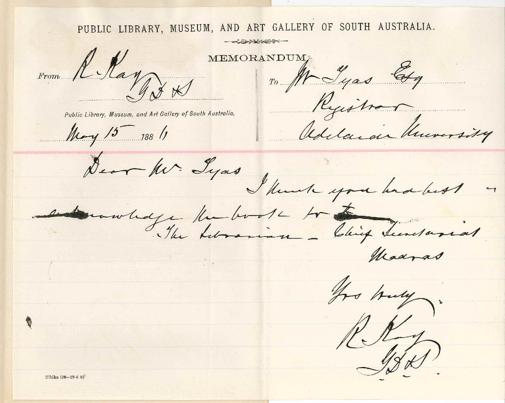Robert Kay - Public Library - Presentation Manual Madras Presidency
