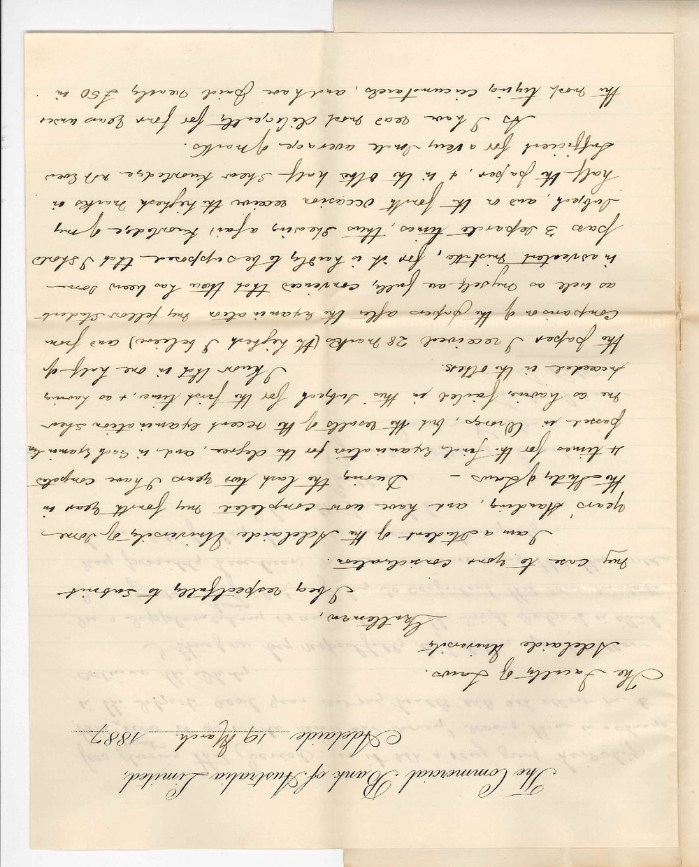 Francis Edward Knowles - Adelaide - Concerning his Failure at the Recent LLB Examination