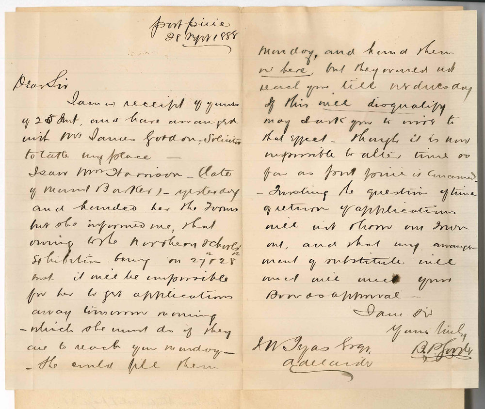 B P Goode - Port Pirie - Music Examinations and Time of Entry