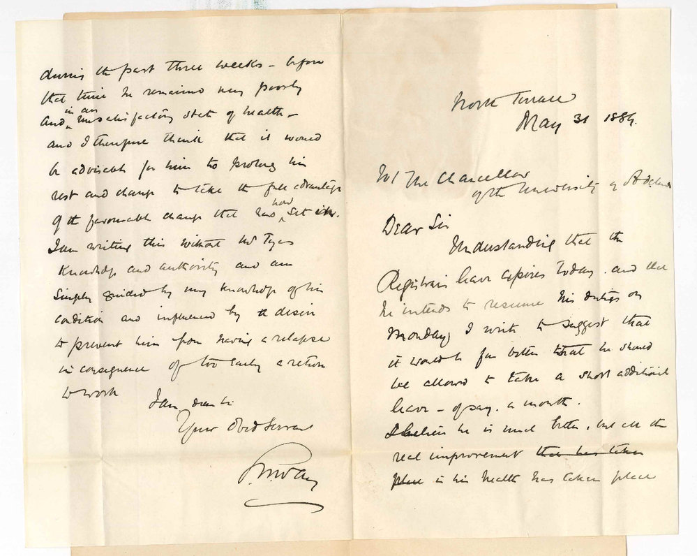 Dr Edward Willis Way - North Terrace - Mr Tyas Leave of Absence