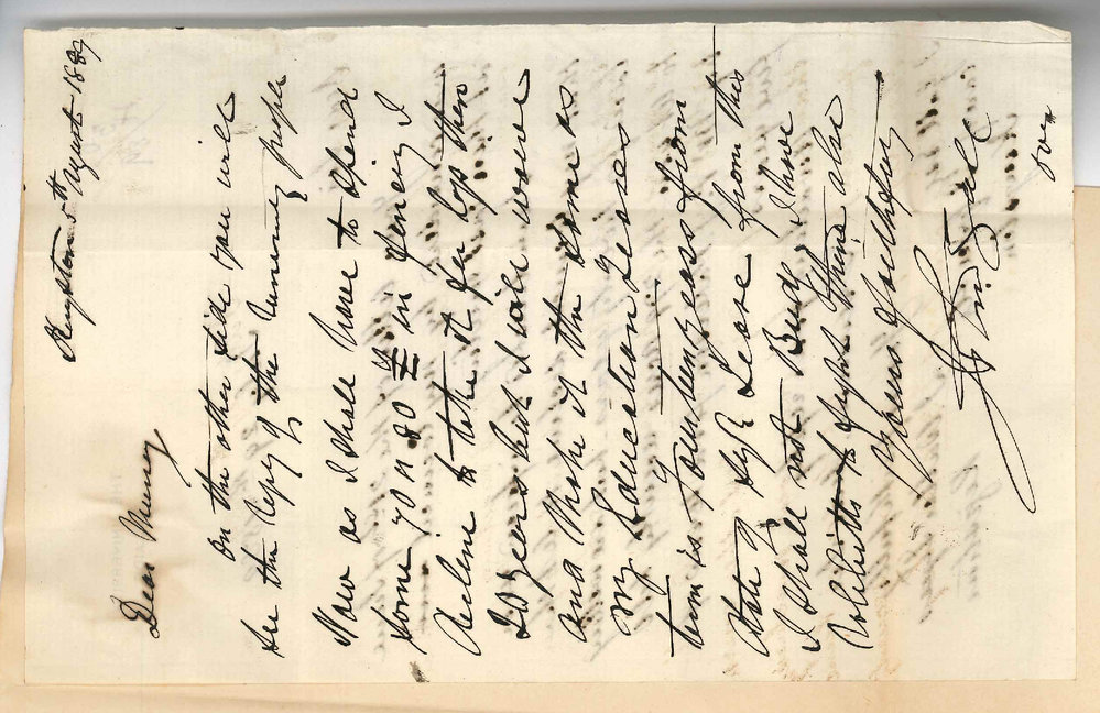 John Gall - Kingston - To Honourable David Murray - Will Only Accept Lease of Tatiara Land for 14 years