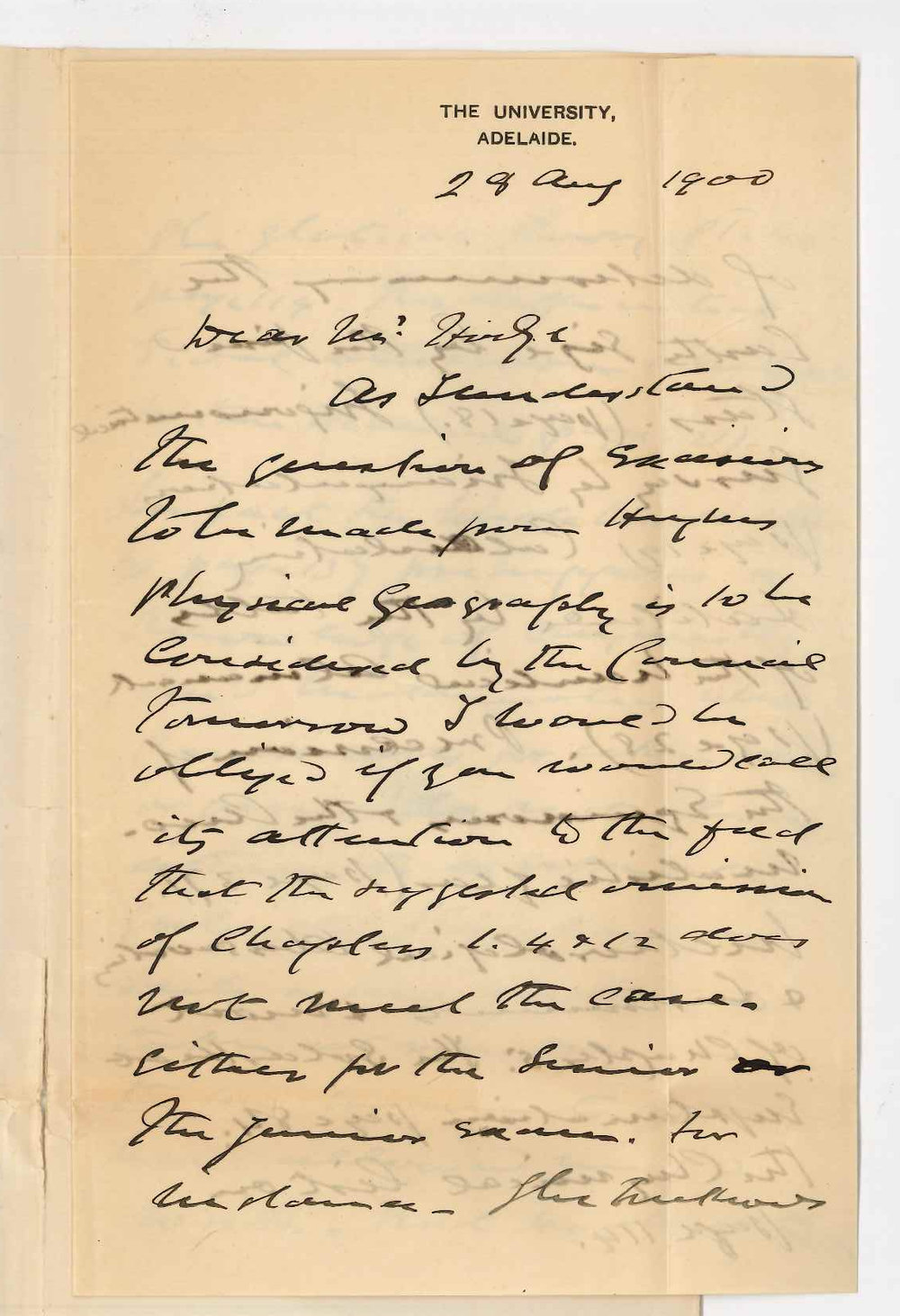 Frederick Augustus d'Arenberg - Adelaide - Text book for Physical Geography