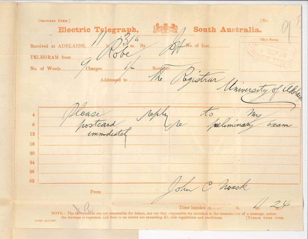 John C Noack - Robe - Concerning Preliminary Examination