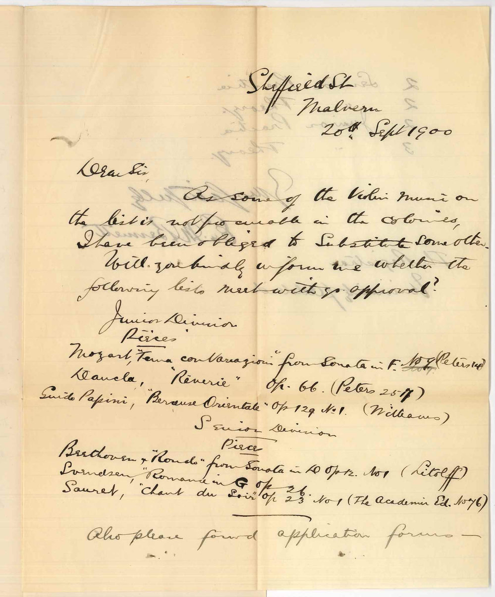 E M Bennett - Malvern - Music for Examinations