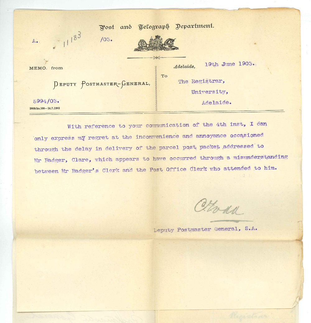 Magnus Badger - Clare - Delayed delivery of Primary Theory Exam Papers