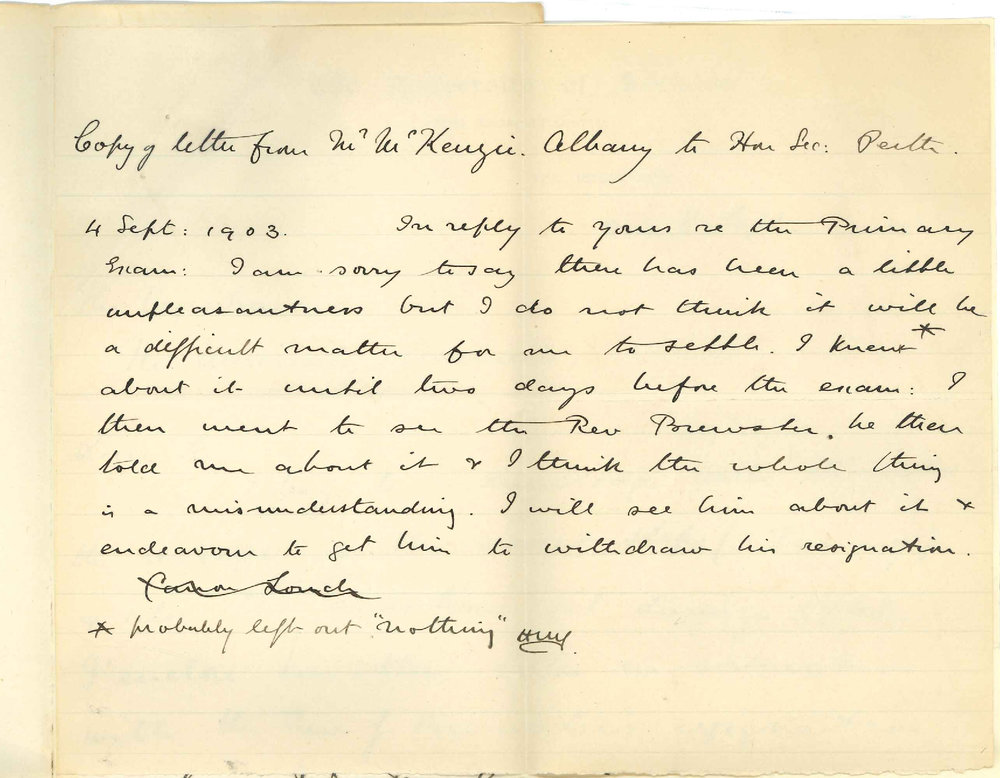 Henry Maurice Joscelyne - Perth WA - Regarding Practice of Music Cards