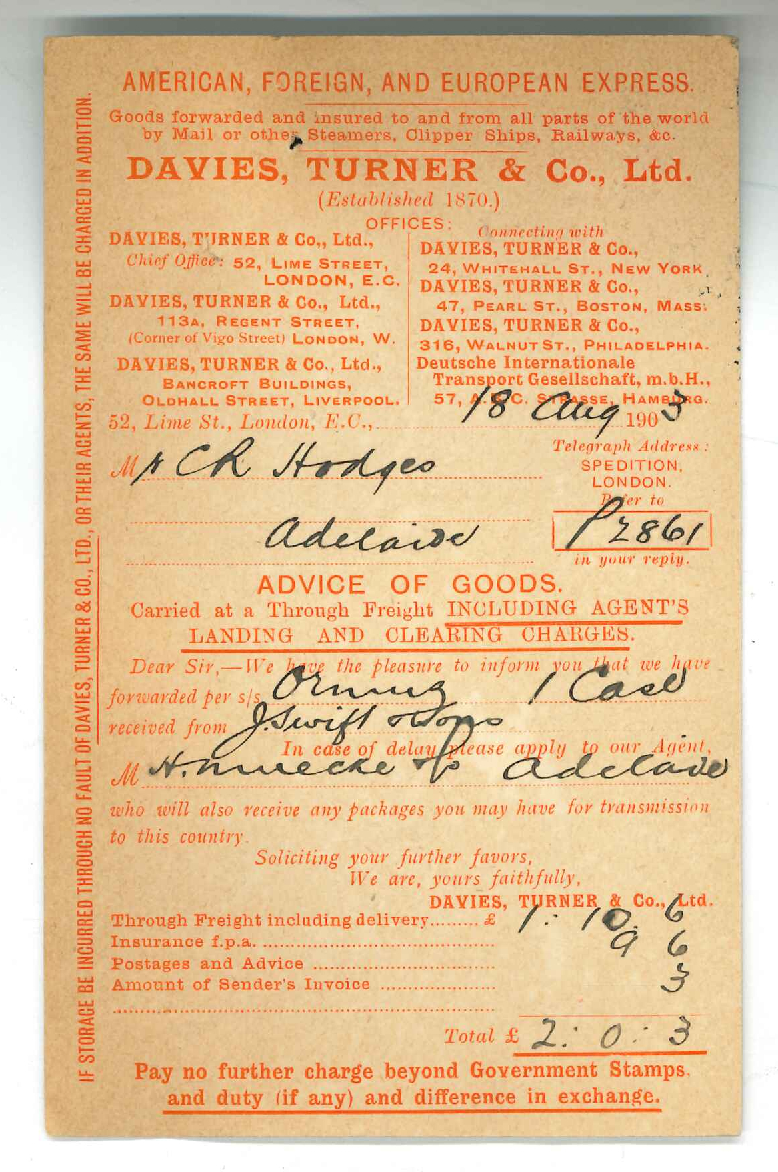 Swift and Son - London - Forwarding Three Microscopes