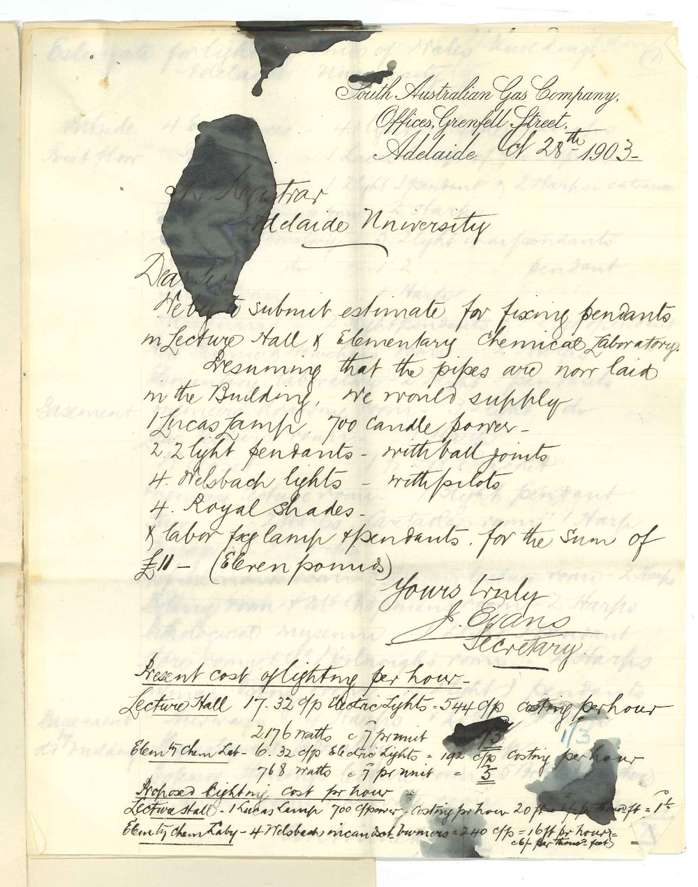 SA Gas Company - Adelaide - Tender for Gas fittings