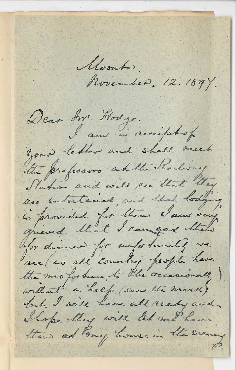 J H G Drummond - Moonta - Will meet the Examiners