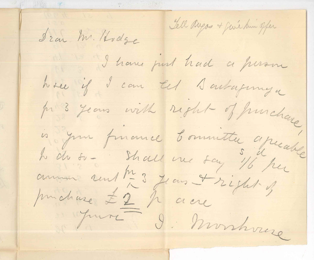 I Moorhouse - Adelaide - Concerning Bartagunyah Lands