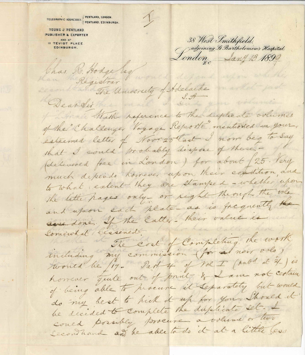 Young J Pentland - London - Supply of Periodicals