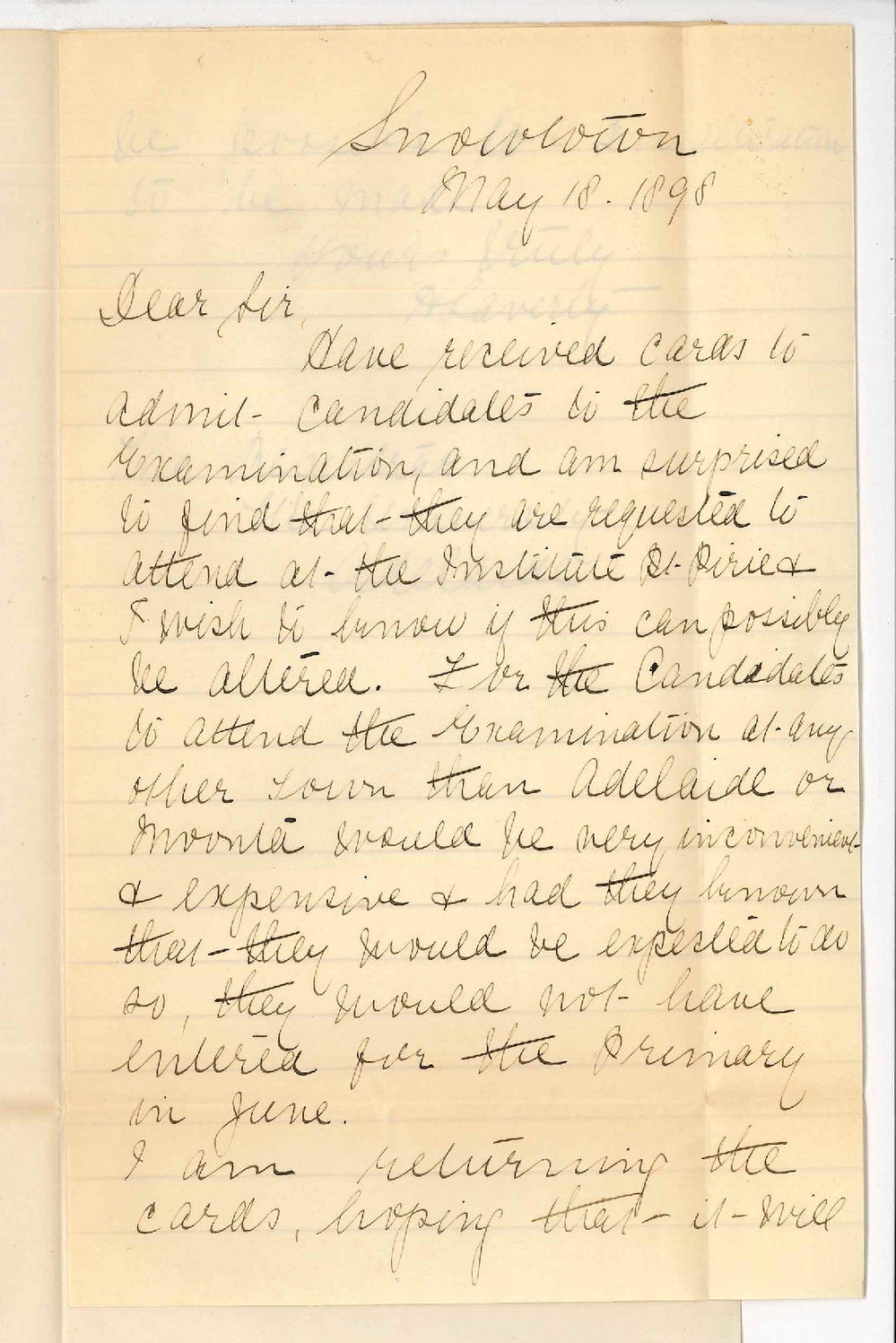 Miss H Laverly - Snowtown - Candidates in Music Examinations