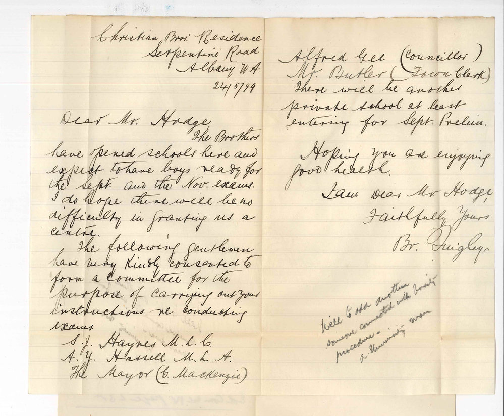 Brother Quigley - Christian Brothers Residence - Albany WA - Local Centre at Albany