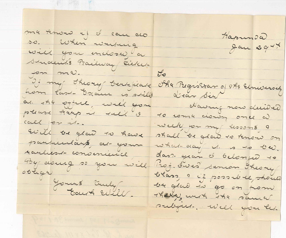 Miss Edith Will - Kapunda - Will continue studies at University