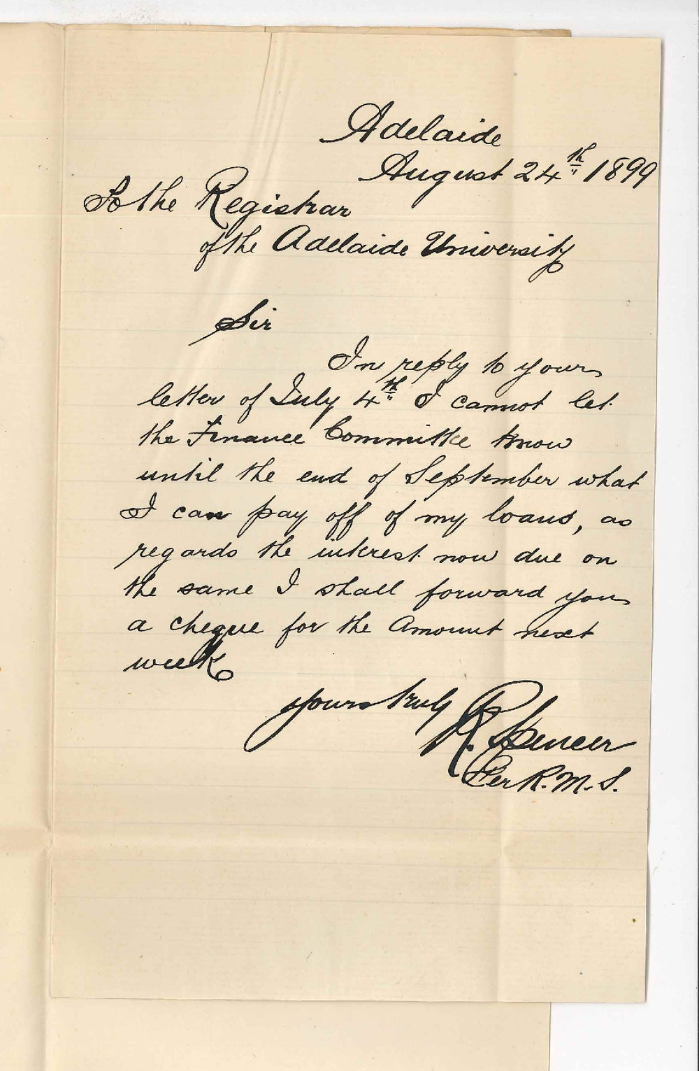 K Spencer - Adelaide - Loans on Mortgage