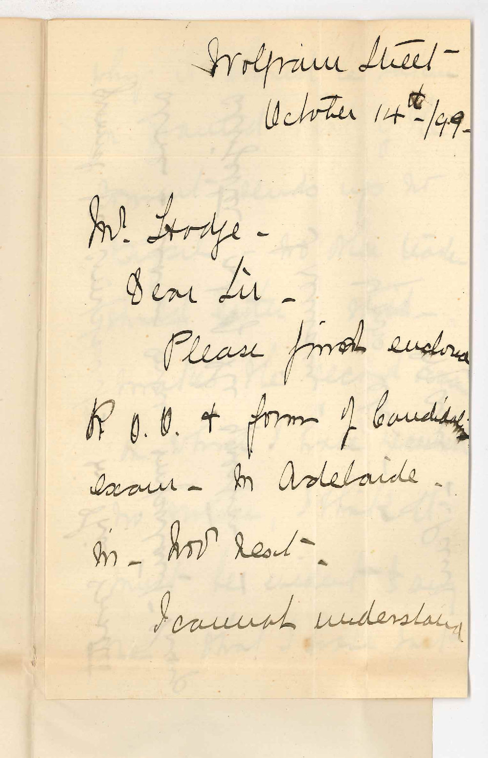 Miss Marie L Paul - Broken Hill - Music Examinations at Broken Hill