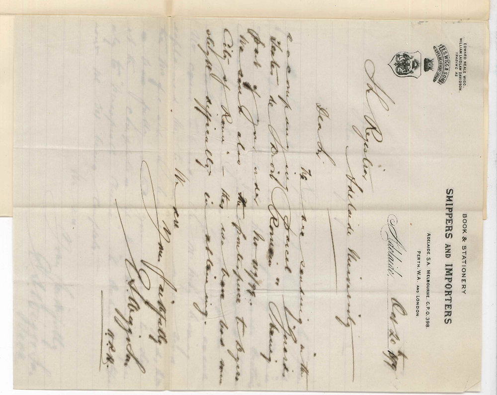 E S Wigg and Son - Adelaide - Books for Library