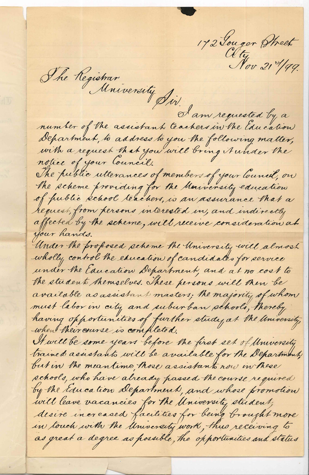 John Mitchell - Adelaide - Education of State School Teachers