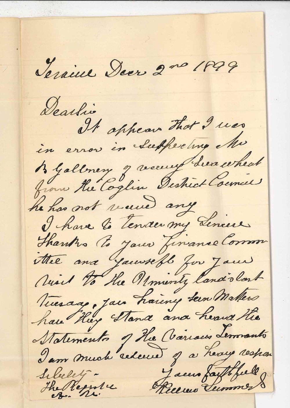 William Summers - Terowie - Terowie Lands