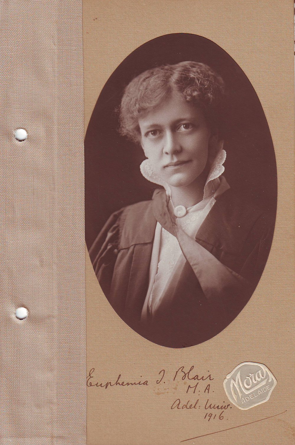 BLAIR, Euphemia I MA