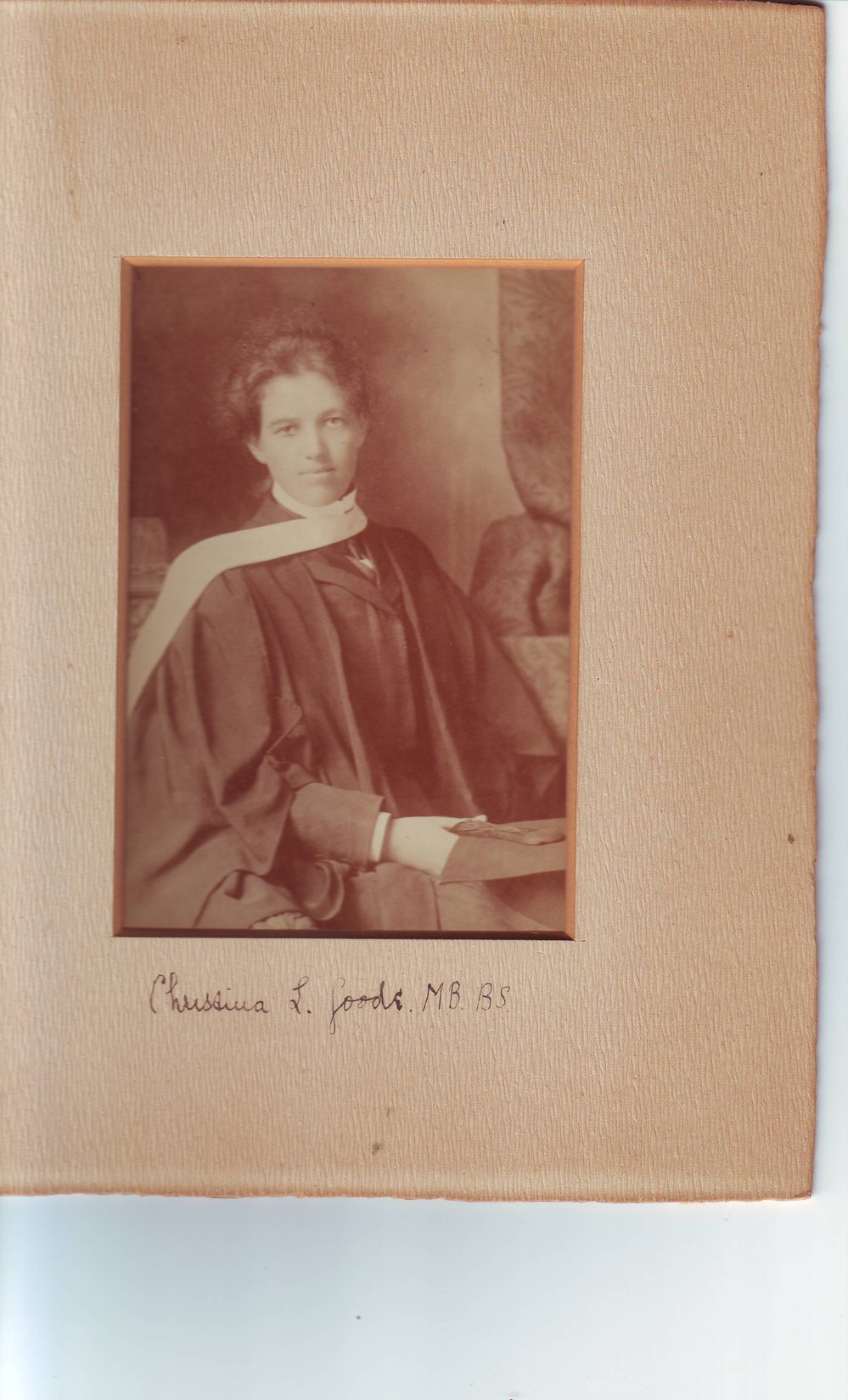 GOODE, Christina L MBBS