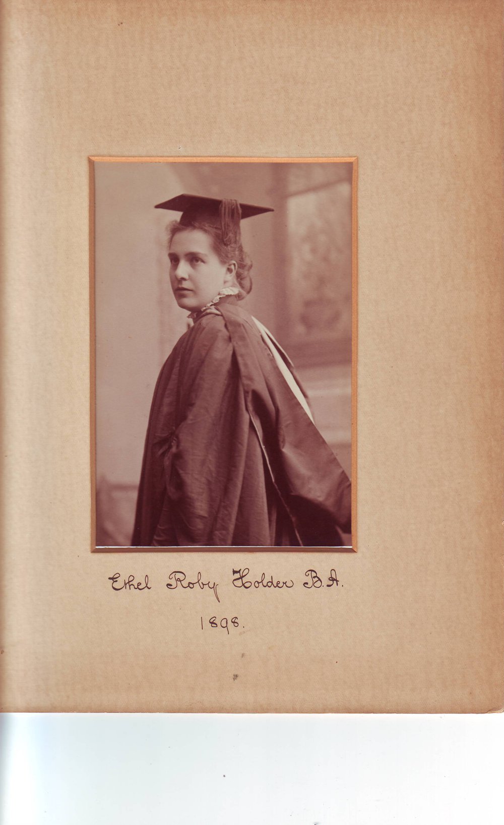 HOLDER, Ethel Roby BA