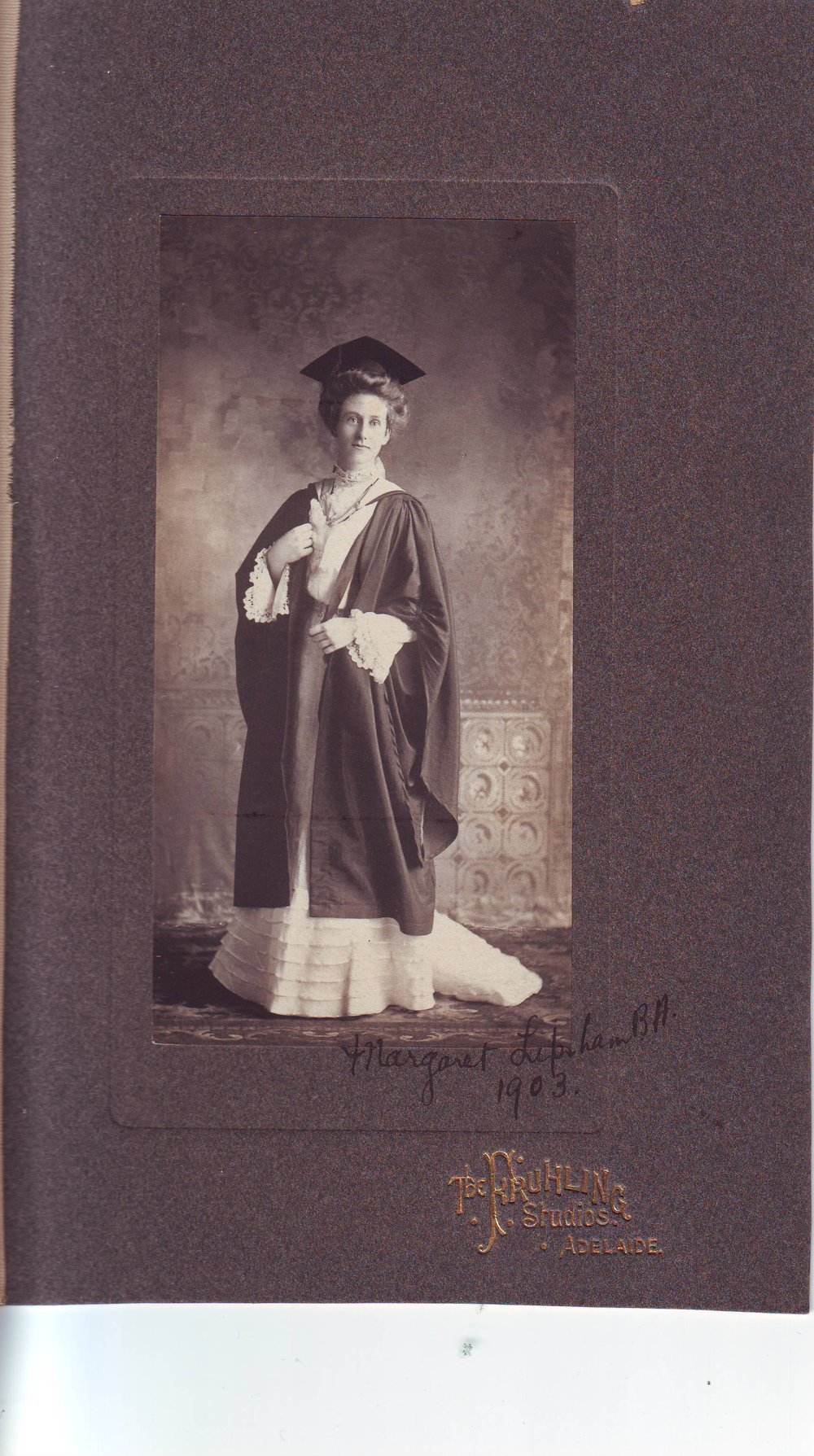 LIPSHAM, Margaret&nbsp;(Mrs Pilgrim) BA