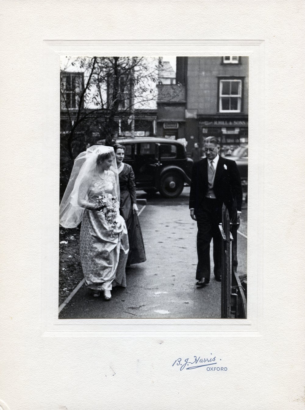 Howard Florey, Daughter's Wedding, Oxford, 1946