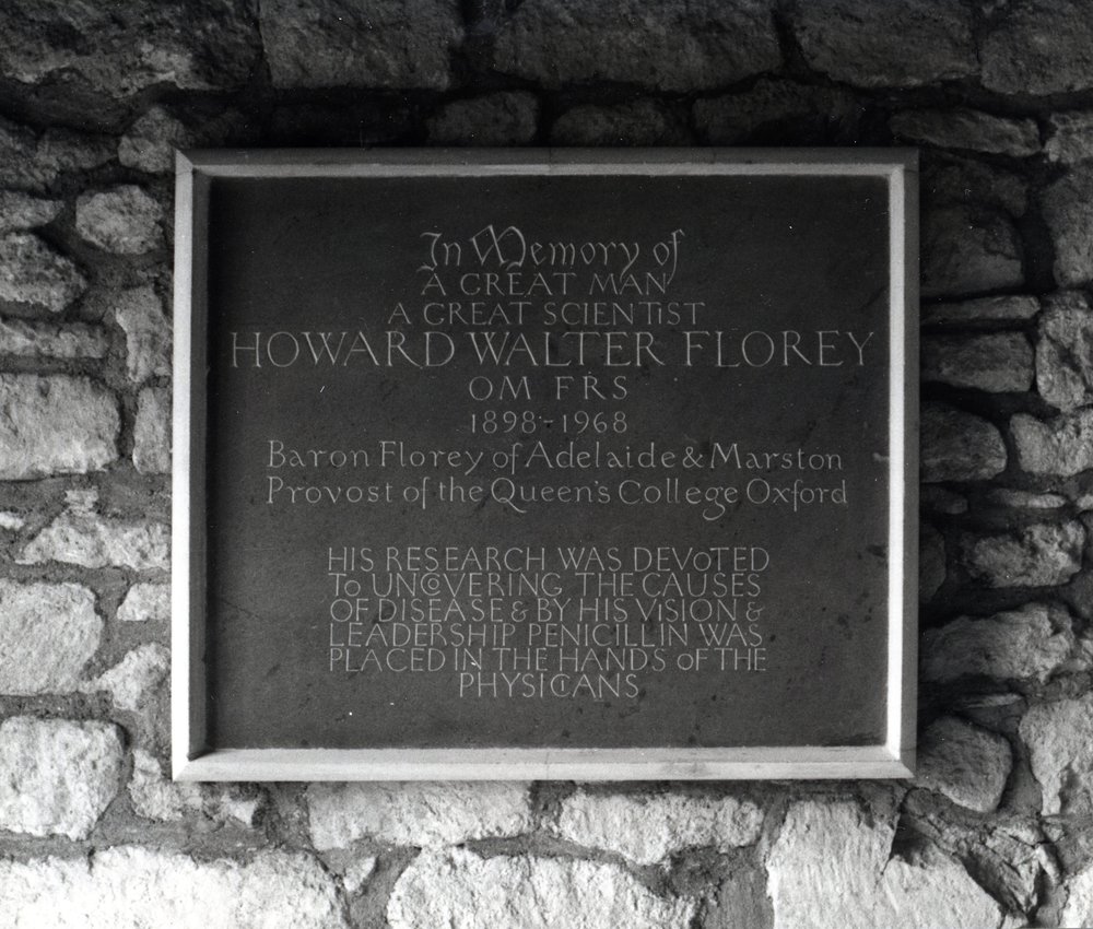 Commemorative Plaque, St Nicholas Church, Old Marston, Oxford