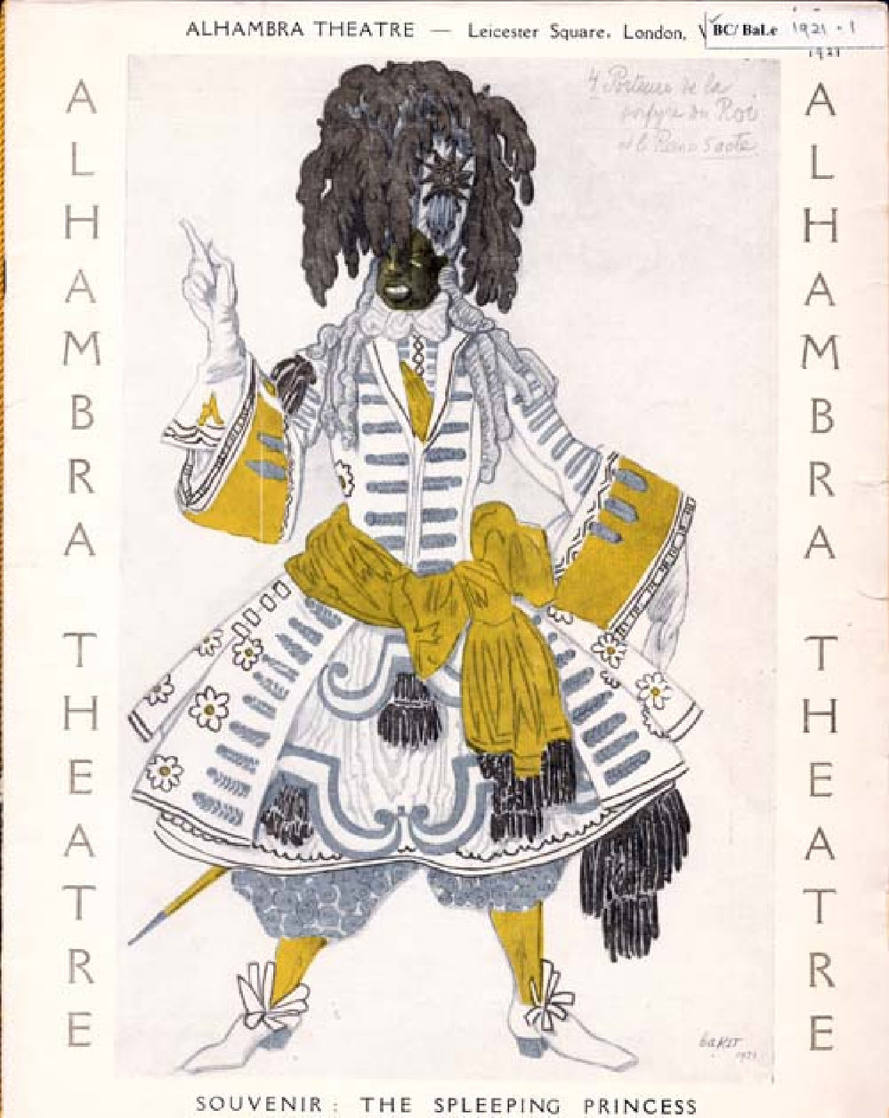 Ballets Russes - The Sleeping Beauty, 1921