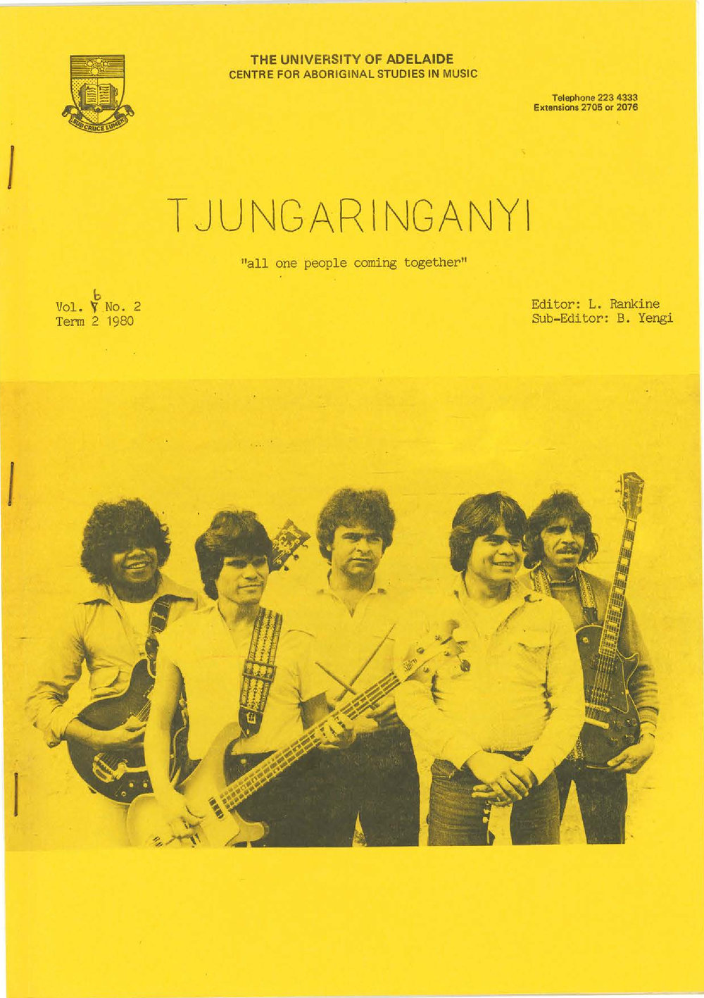 Tjungaringanyi - Vol 6 No 2 - Term 2 - 1980