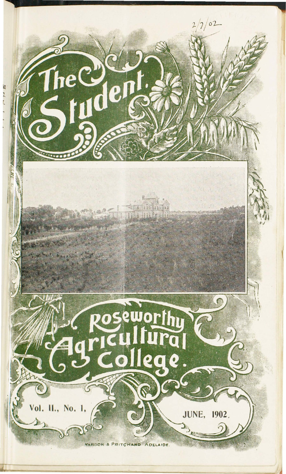 Roseworthy Student Vol 2 No1 June 1902