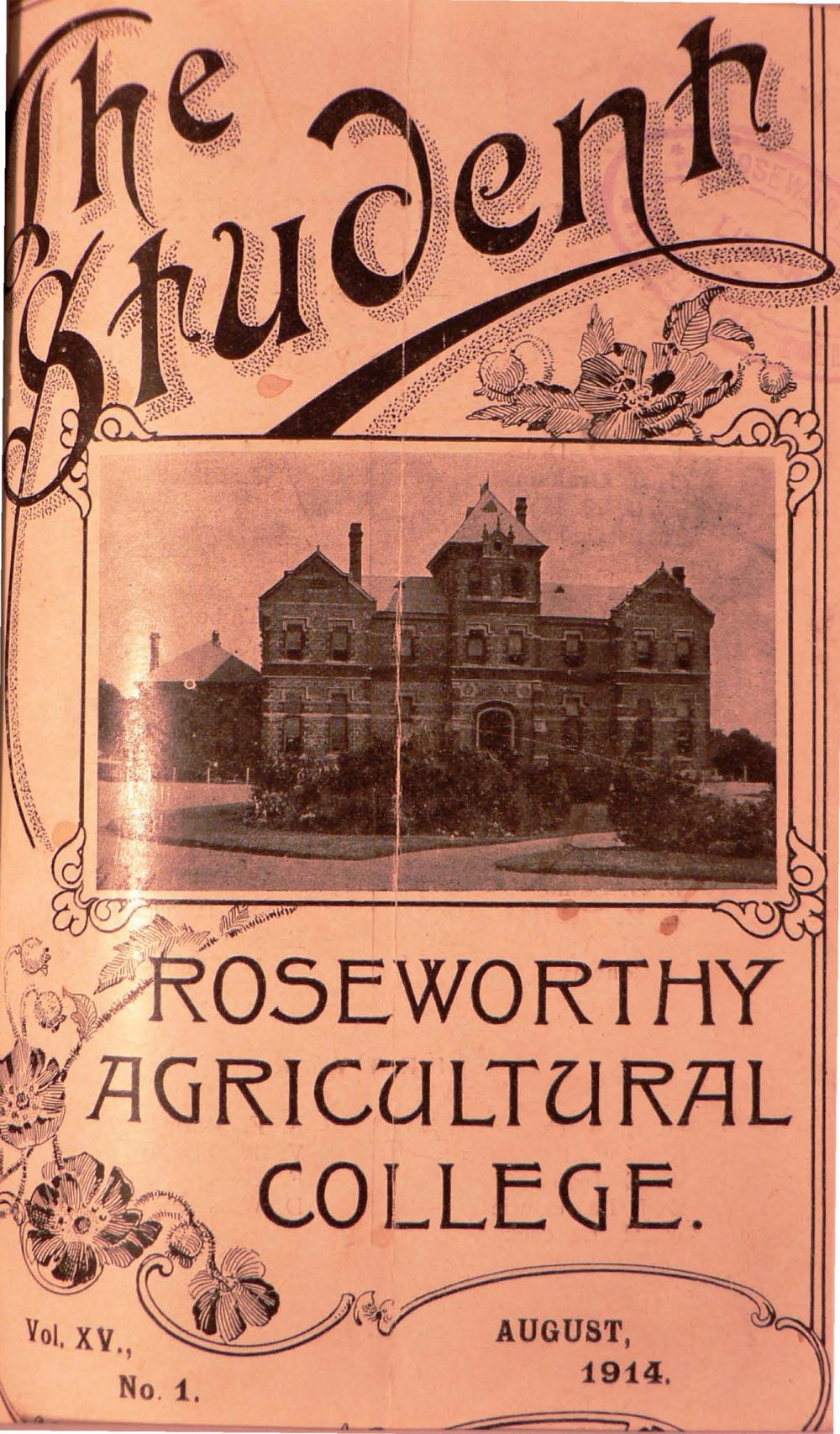 Roseworthy Student Vol 15 No 1 August 1914