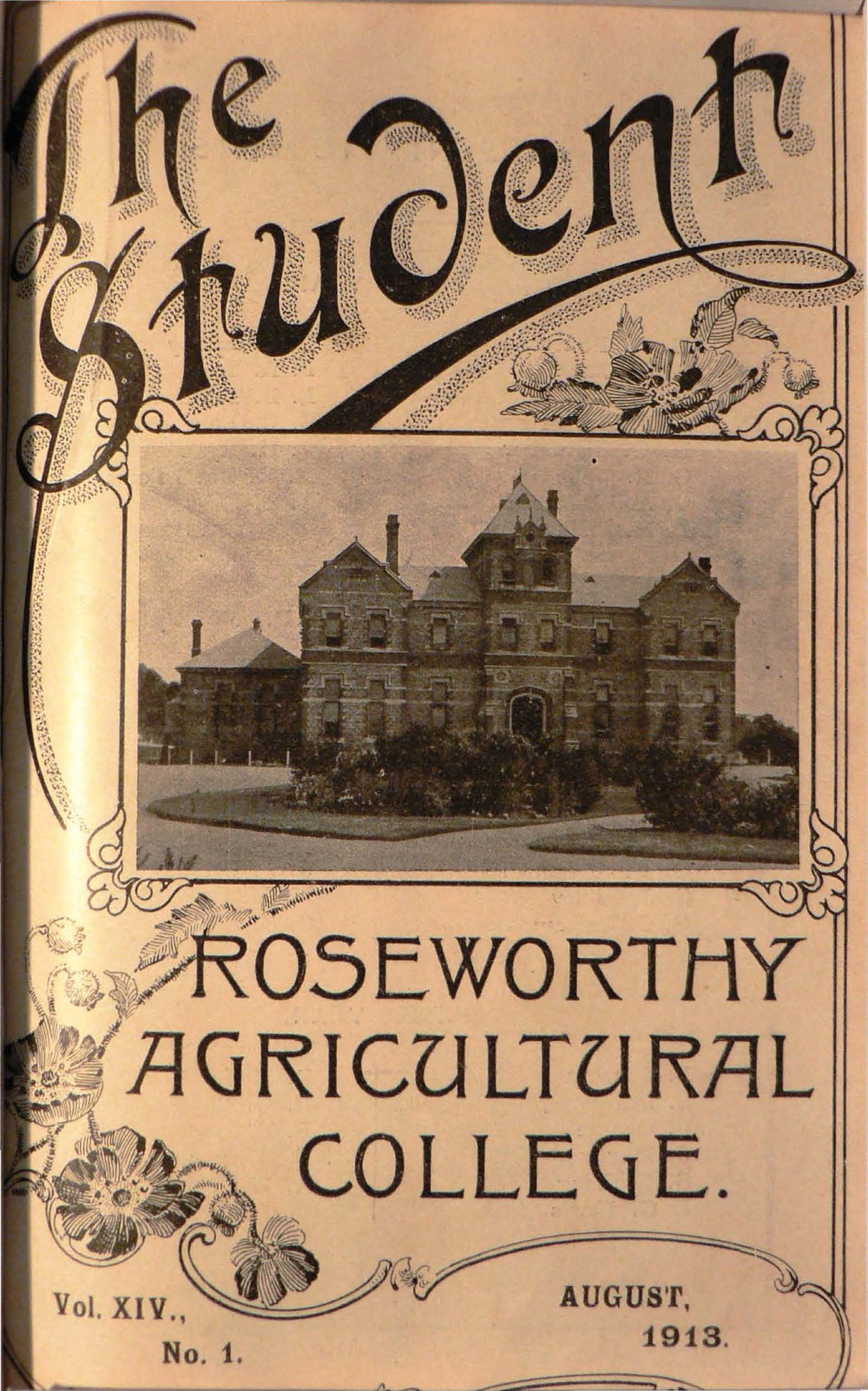 Roseworthy Student Vol 14 No 1 August 1913