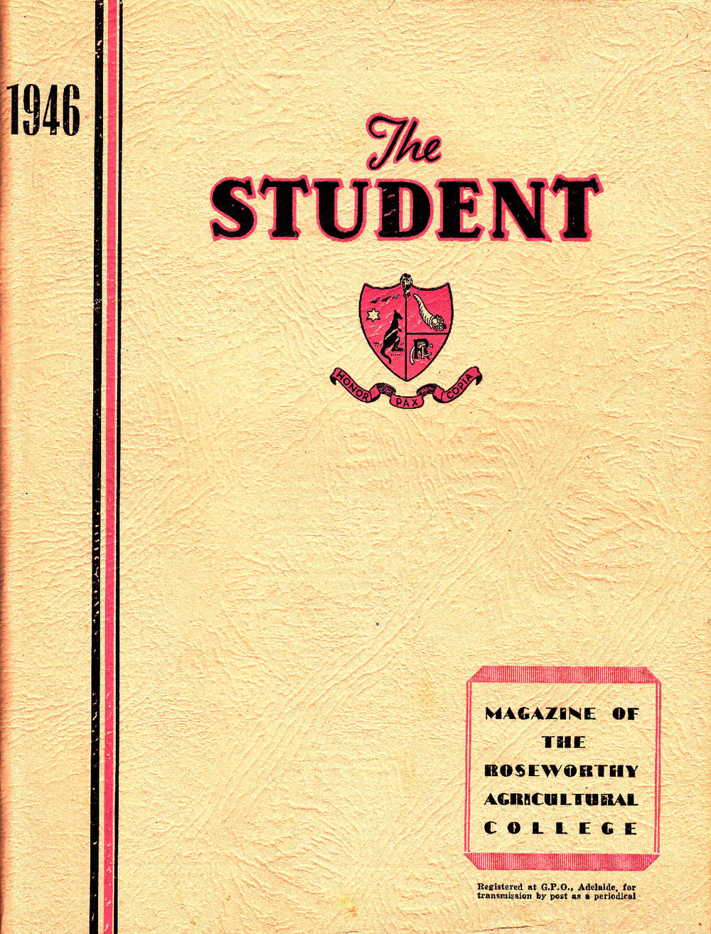 Roseworthy Student Vol 42 No1 1946