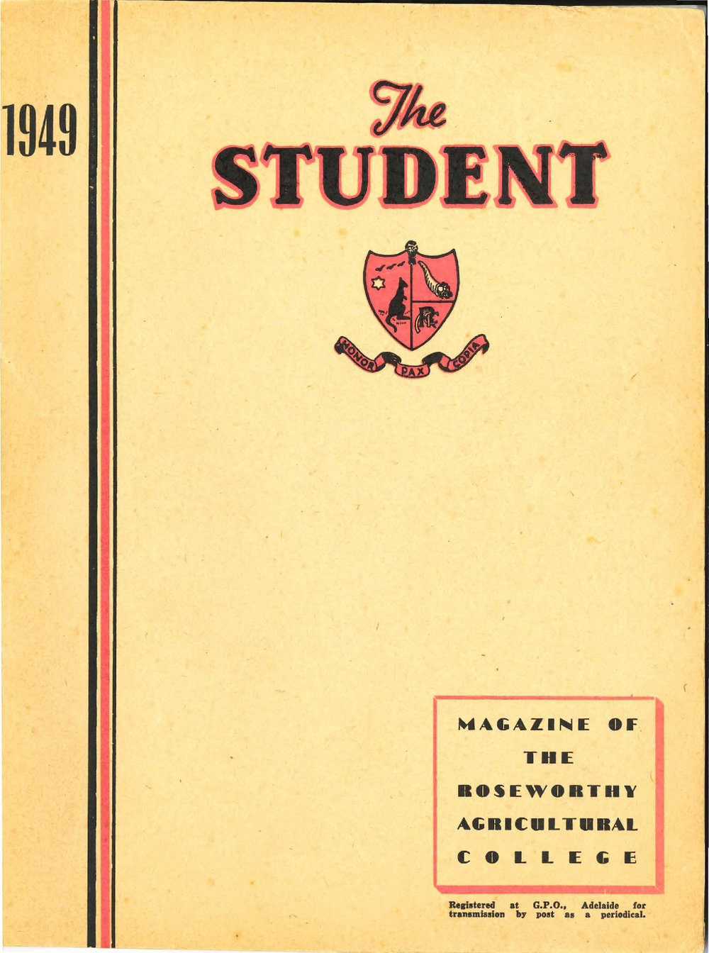 Roseworthy Student Vol 45 No1 1949